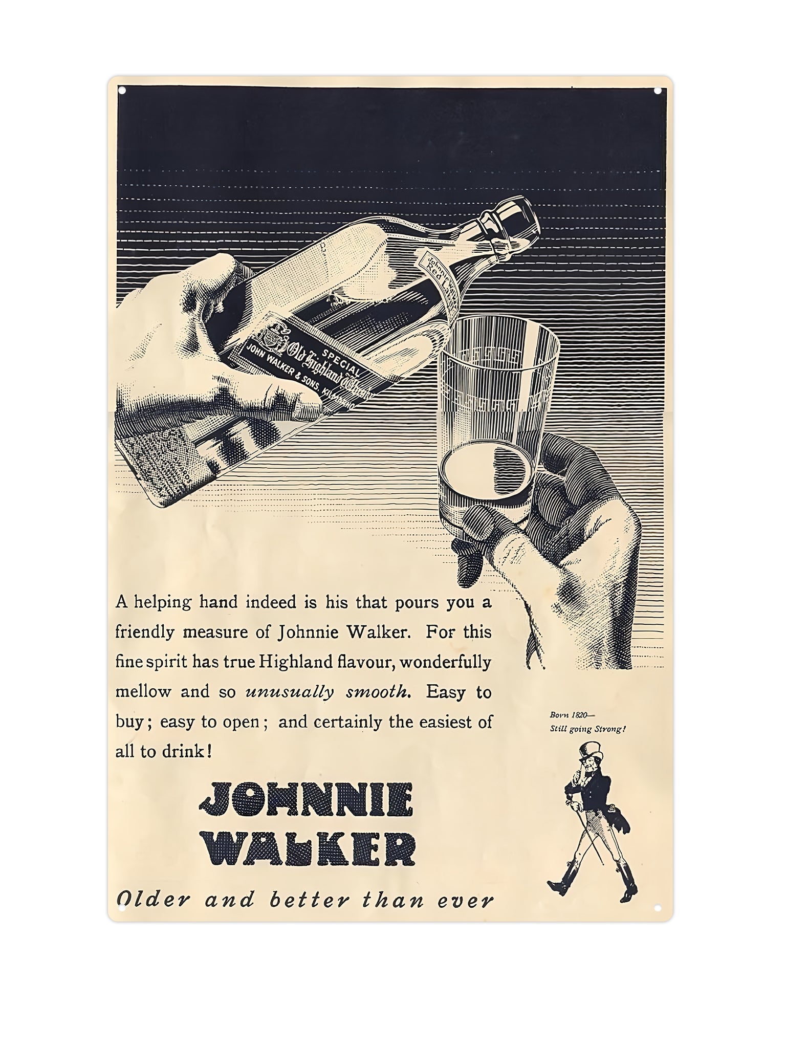 "Jonnie Walker vintage"